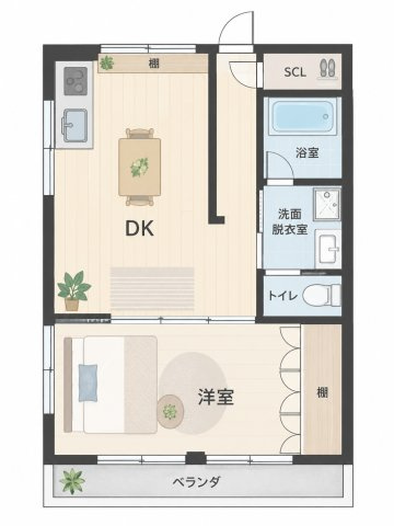 【間取り】 | サンシャイン港南　下永谷駅7分/3駅利用可