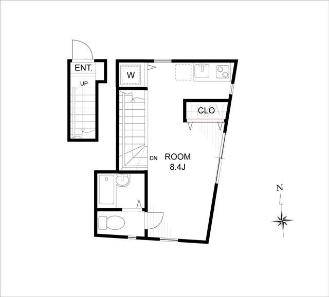ＣＡＬＬＡＳ　ＳＴＹＬＥ　ＴＯＤＯＲＯＫＩ～カレススタイル等々力～の間取り