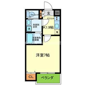  H-maison加美正覚寺Ⅷの間取り