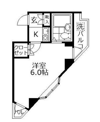 キャロル朝霞台の間取り