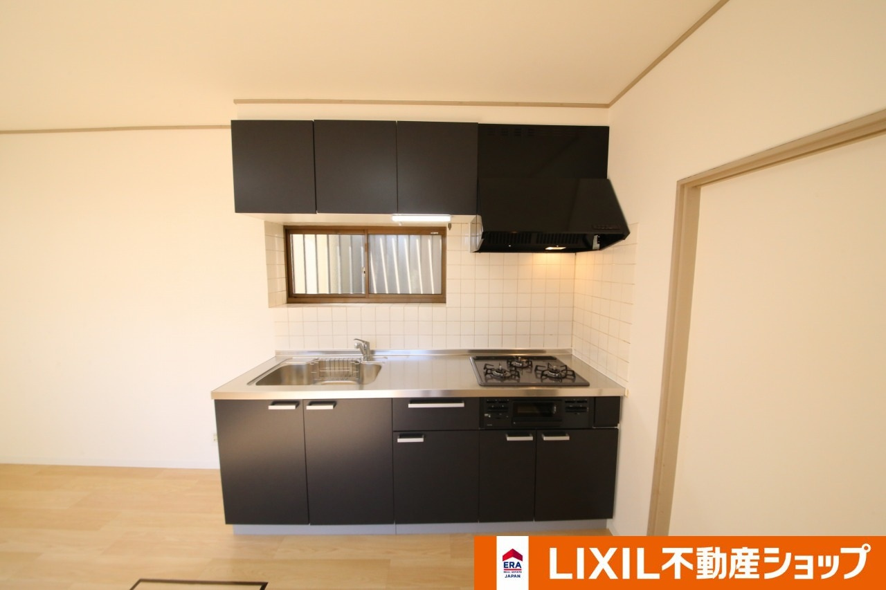 久喜市除堀中古住宅のキッチン|キッチン交換済み