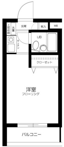 スカイコート新宿落合第５の間取り