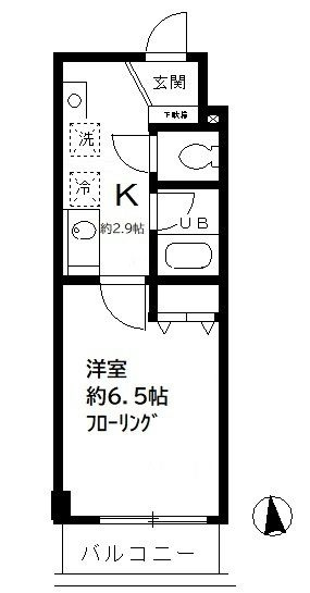 スクエア　コートの間取り
