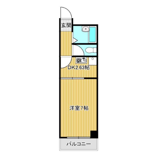 A-Flatの間取り