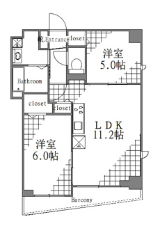 【間取り】 | ロータス　ザ・レジデンス入谷
