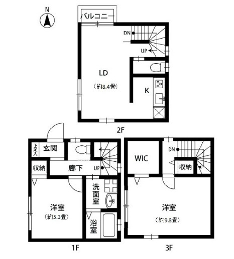 陽だまりの詩の間取り