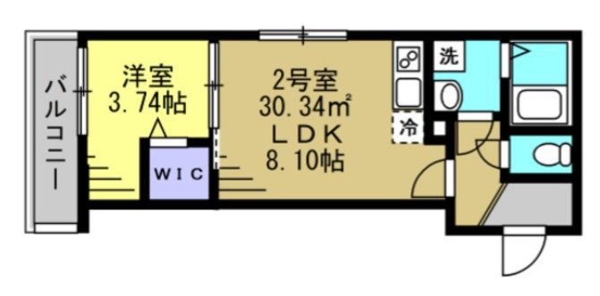 Ajour新松戸03の間取り