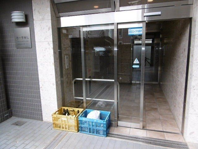 カーサＭＬのエントランス