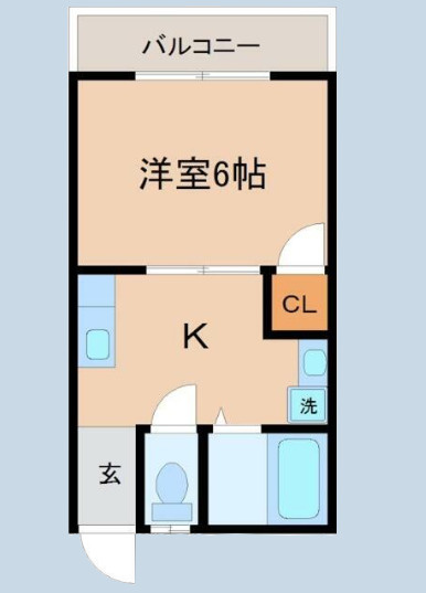 第3白王ハイツの間取り