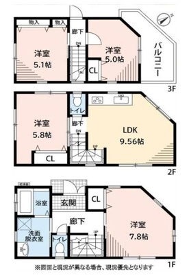 北区栄町　中古戸建の画像