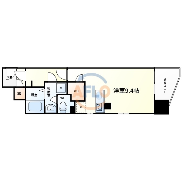 クラウンハイム本町EASTの間取り|クラウンハイム本町ＥＡＳＴ　間取り