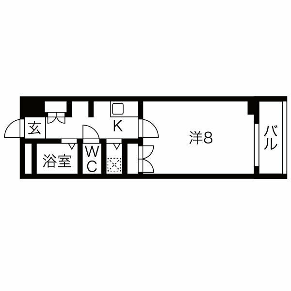 グリーンプラザ新梅田の間取り