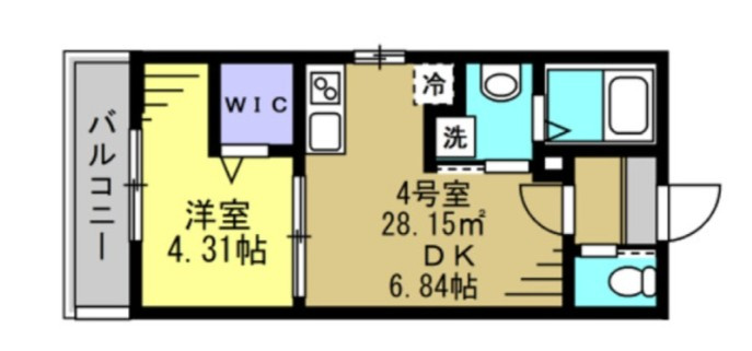 Ajour新松戸03の間取り