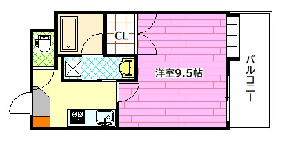 Ｃｏｒｐｏ秋桜の間取り