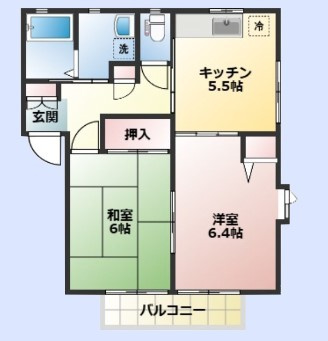 ヒルサイドテラスⅠの間取り