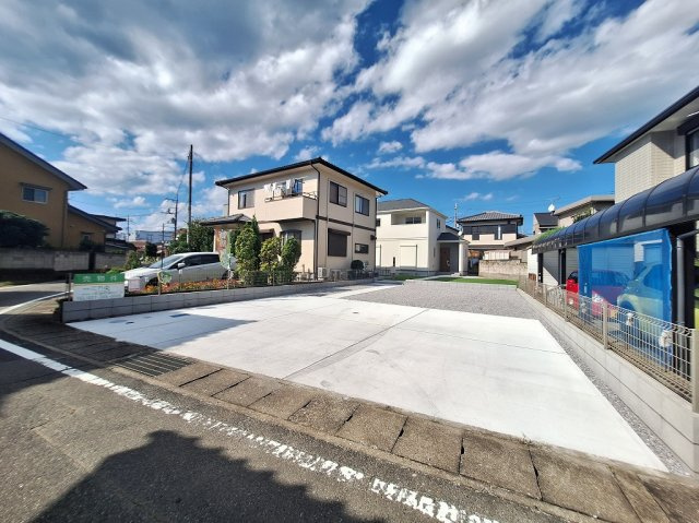 ハートフルタウン 高崎市倉賀野町新築の駐車場|現地撮影