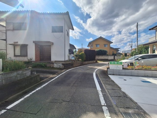 ハートフルタウン 高崎市倉賀野町新築の前面道路含む現地写真|現地撮影