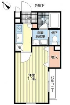 カオルテの間取り