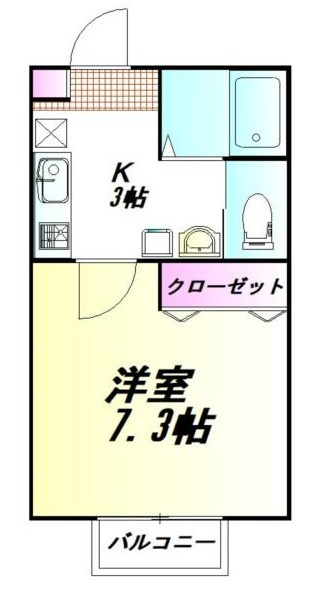 TY上福岡の間取り
