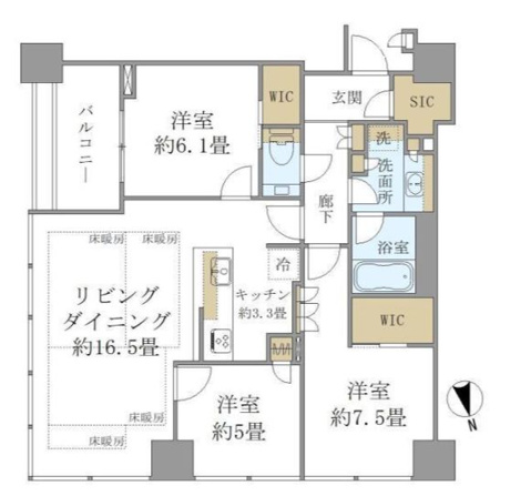 白金ザ・スカイ東棟