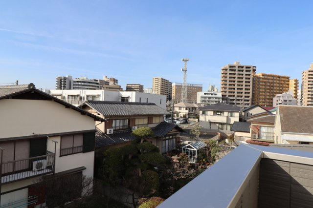 マ・メゾン鵠沼花沢 Bのバルコニー|バルコニーからの眺望