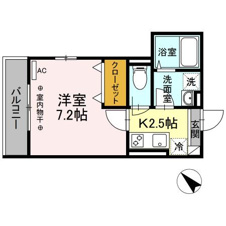 マ・メゾン鵠沼花沢 Bの間取り