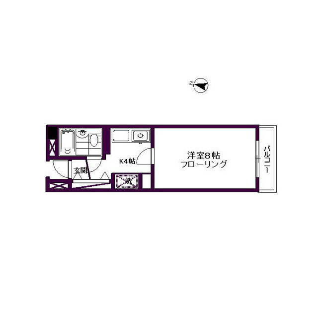 アーバンフラッツ高円寺の間取り