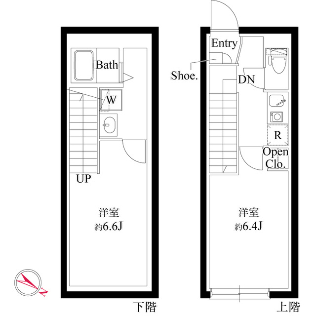 ル・クール渋谷本町の間取り