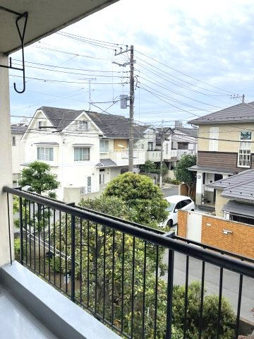 第2横溝コーポのバルコニー|別部屋参考