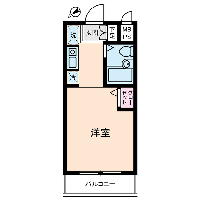 菱和パレス世田谷千歳台の間取り