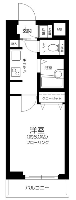 菱和パレス世田谷桜新町の間取り