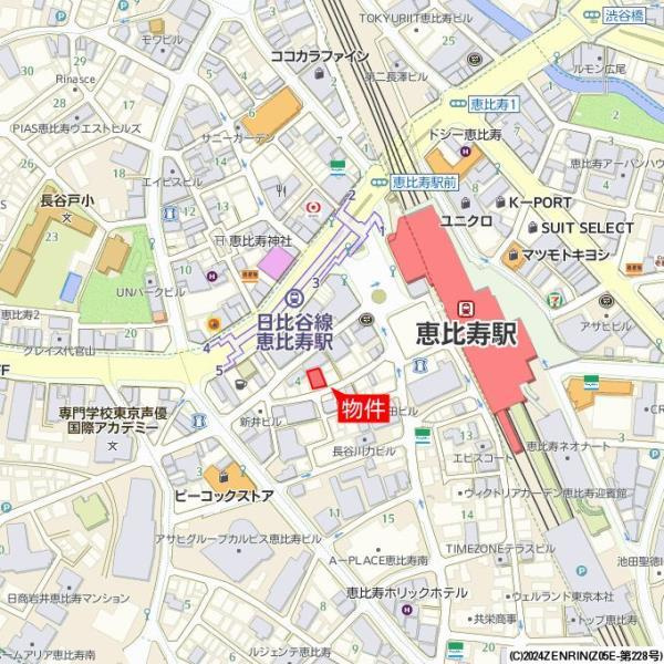ポプラハウスの地図