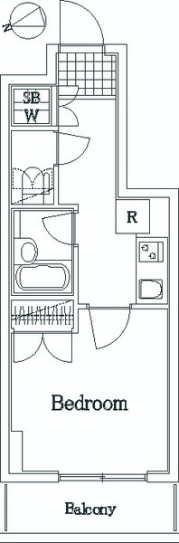 ルーブル野方弐番館の間取り