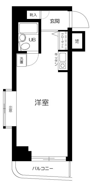 ライオンズマンション中野第五の間取り