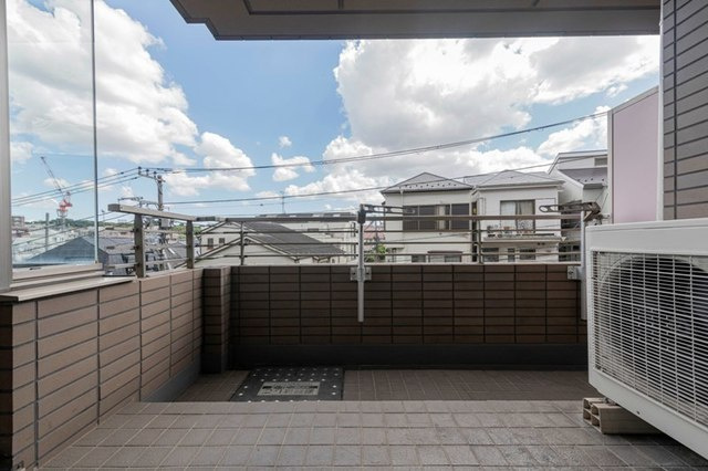 参宮橋マンションのバルコニー|※写真は同タイプ住戸です。