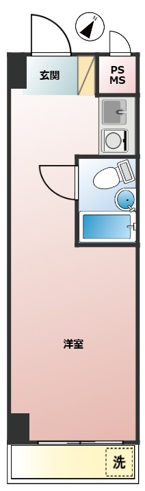 日興パレス成城学園の間取り