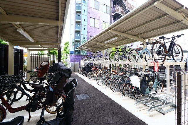 クレヴィア用賀のその他共用部分|駐輪場