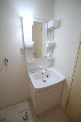 六甲司マンションの洗面所