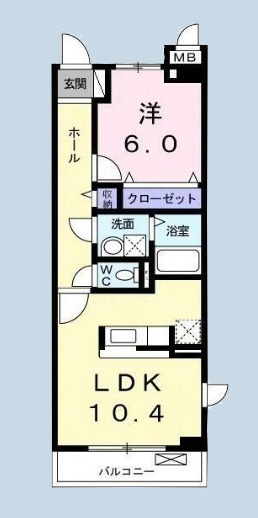 ロイヤル・レジデンス弐番館の間取り