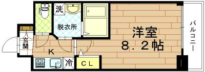 サムティ京都西大路の間取り