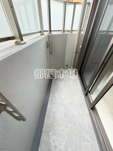Bienfait入谷のバルコニー