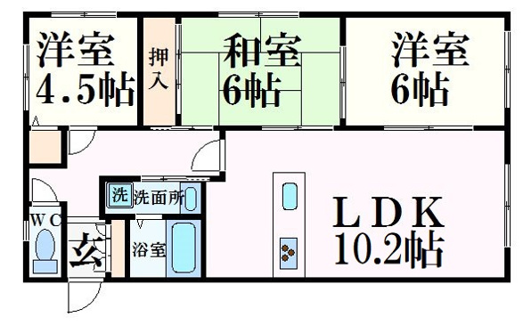 レグリス甲東園ＥＡＳＴ