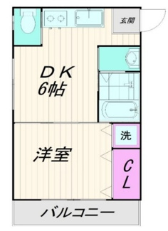 【間取り】 | 石渡マンション | 間取りです。