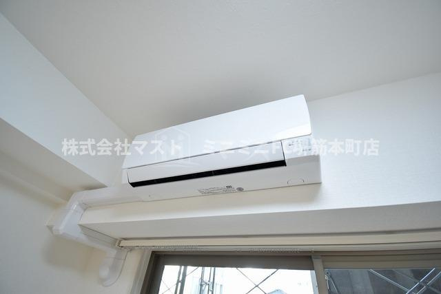 大阪市中央区安土町１丁目の賃貸マンションの設備|※奇数階は床・建具とブラウン系です。
