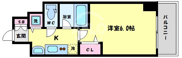 アドバンス大阪城レガーレの間取り|アドバンス大阪城レガーレ　間取り