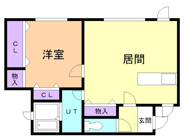 ハイツサンクライムの間取り