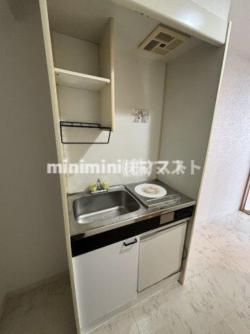 大阪市中央区博労町１丁目の賃貸マンションのキッチン