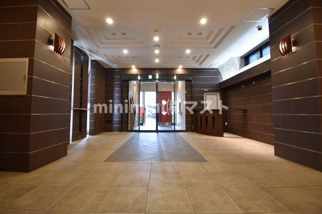 大阪市中央区安堂寺町２丁目の賃貸マンションのロビー