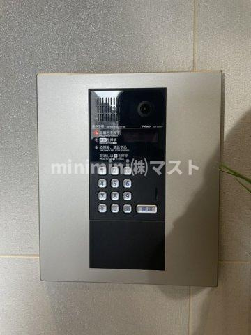 大阪市中央区東平１丁目の賃貸マンションのセキュリティ