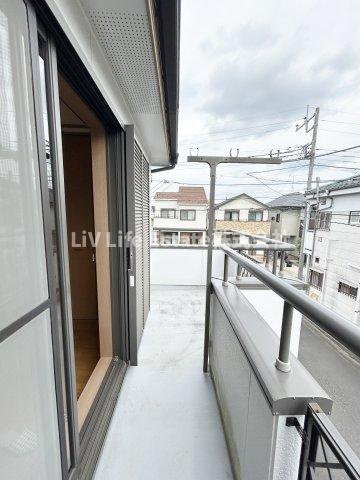 東村山市久米川町４丁目の一戸建てのバルコニー